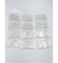 2XL Coffin Tips - Clear (Refill 4,5,6,7) (150 pcs each)