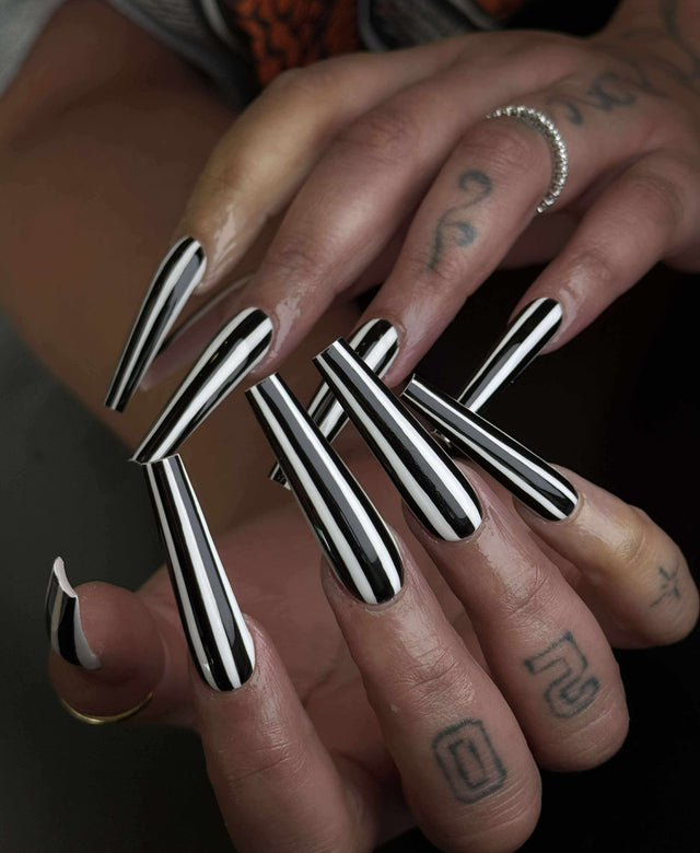 Gel Painting - Black