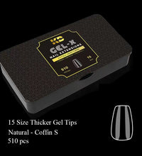 NEW GEL X TIPS ( 15 SIZE )