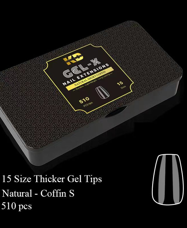 NEW GEL X TIPS ( 15 SIZE )