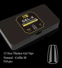 NEW GEL X TIPS ( 15 SIZE )