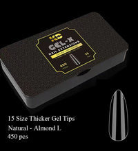 NEW GEL X TIPS ( 15 SIZE )