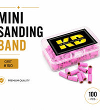 Mini Sanding Band - Pink (100pcs)