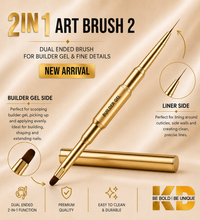 Builder Gel Brush ( 2in1 )