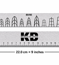 Nail File - 9 inches (50 cây/ 1 lốc)