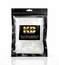 XL Square No C-Curve - Clear (Refill 4,5,6,7) (150 pcs each)