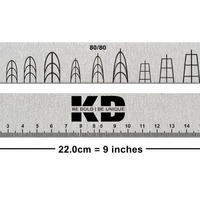 Nail File - 9 inches (50 cây/ 1 lốc)