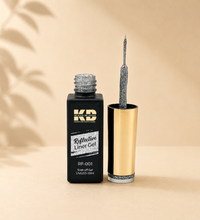 Silver Reflective Gel Liner