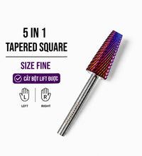 5 in 1 Tapered  Barrel Drill Bit (Fine)