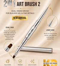 Builder Gel Brush ( 2in1 )