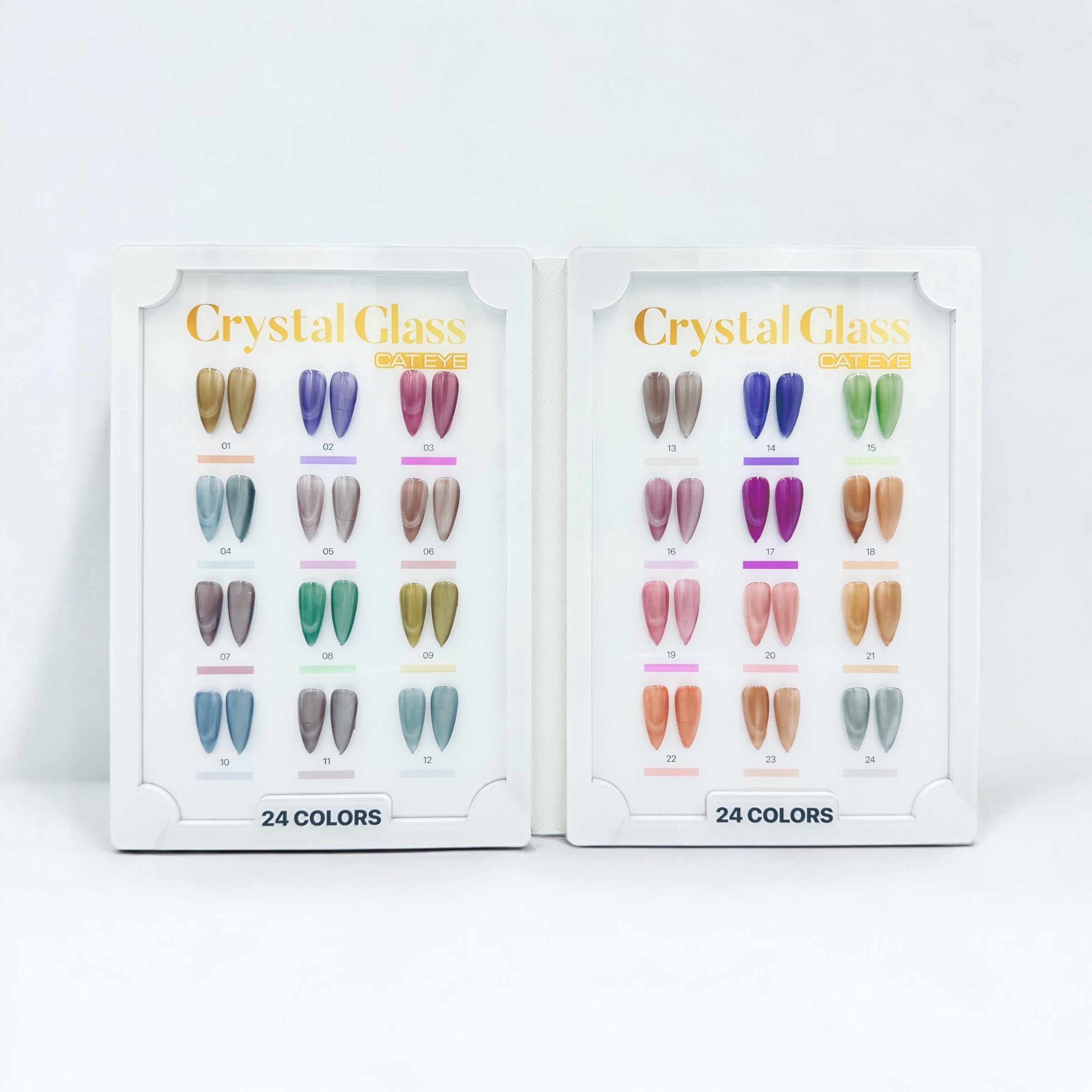 Crystal Glass Cat Eye ( Included 1 Magnet )