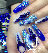 Royal Blue Rhinestones